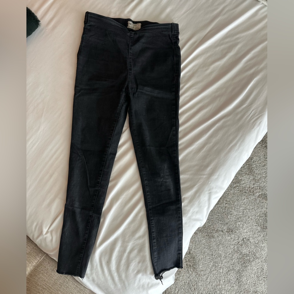Free People Black Jeggings